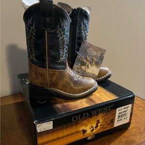 Old West Little Boys Cowboy Boots